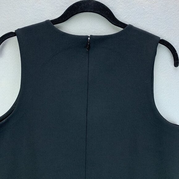 Madewell‎ Top Womens Small Black Sleeveless Embroidered Stretch Back Zip - Picture 5 of 13